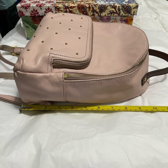 COPY - Fossil Felicity leather backpack pale pink with studs - Picture 15 of 16